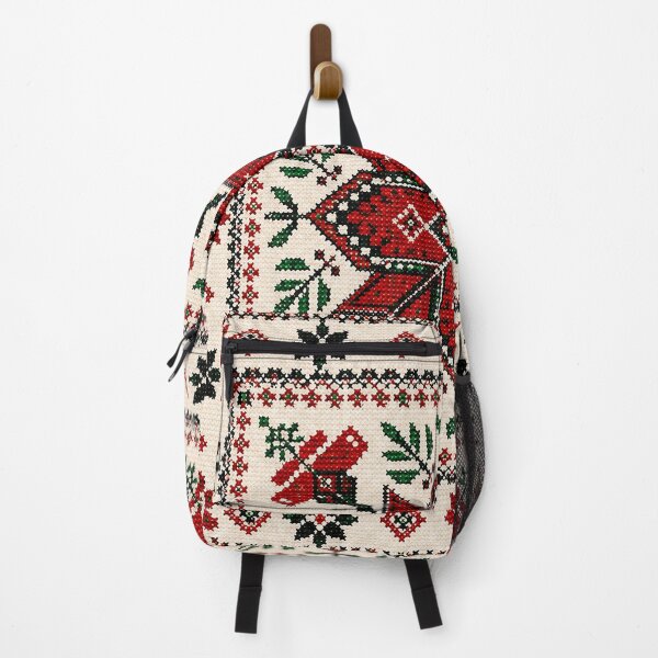 Item preview, Palestinian Tatreez Traditional Embroidery Pattern designed and sold by BrainCurves.