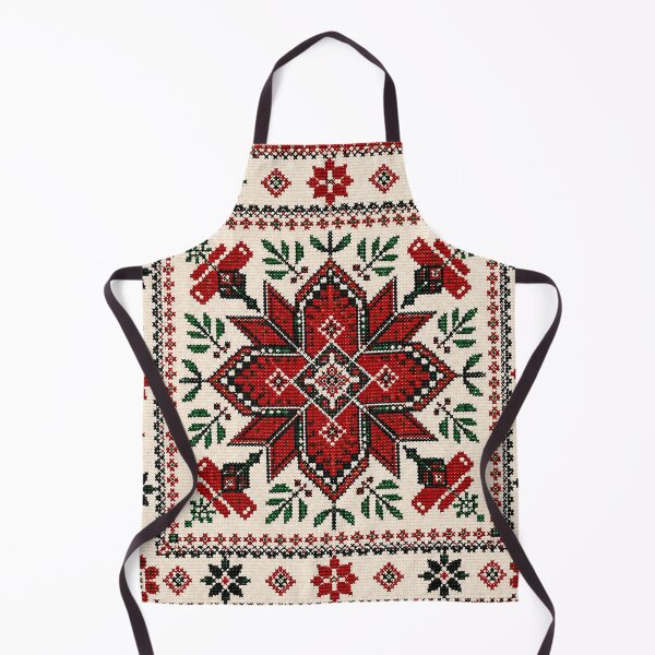 Item preview, Palestinian Tatreez Traditional Embroidery Pattern designed and sold by BrainCurves.