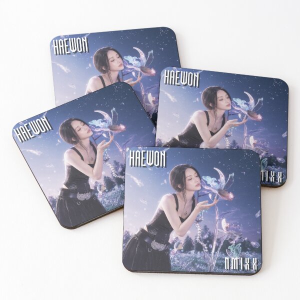 Item preview, NMIXX Haewon Heavy Serenade Flower KPop designed and sold by FROGVOLT.