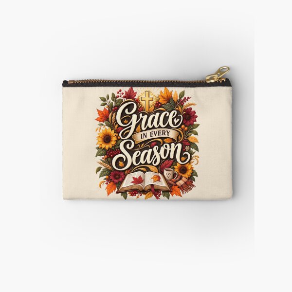Item preview, Grace in Every Season – Christian Autumn Faith Design designed and sold by astersgraphics.