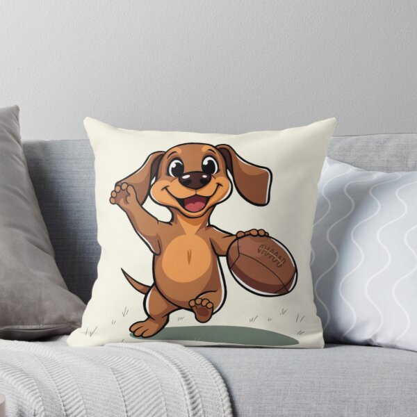Item preview, Cute dachshund ready for game day! designed and sold by LKODesign.