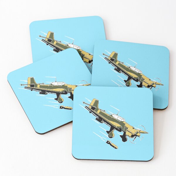 Item preview, Stuka Dive Bomber Ju 87 WW2 Aviation Warbird Art designed and sold by KiwiRider.