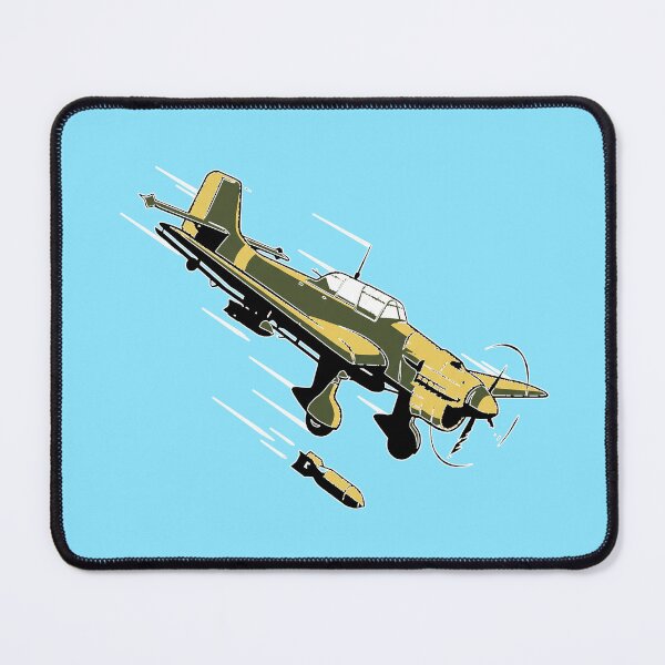 Item preview, Stuka Dive Bomber Ju 87 WW2 Aviation Warbird Art designed and sold by KiwiRider.
