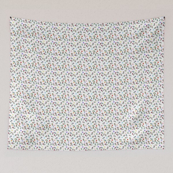 Item preview, Playful Hand-Drawn Spring Wildflower - Seamless Pattern designed and sold by Sasitee.