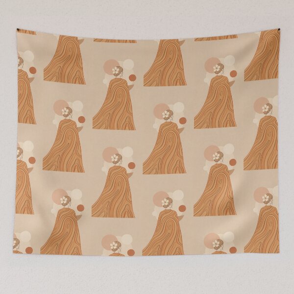 Item preview, Boho Woman Flowing Cloak designed and sold by Itsheartshop.