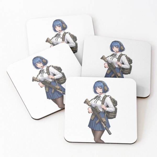 Item preview, Tactical School Girl - Anime Special Ops designed and sold by RAWLIFEGRAPHIC.