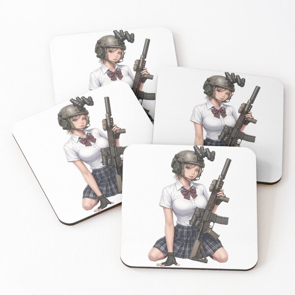 Item preview, Tactical School Girl - Anime Special Ops designed and sold by RAWLIFEGRAPHIC.