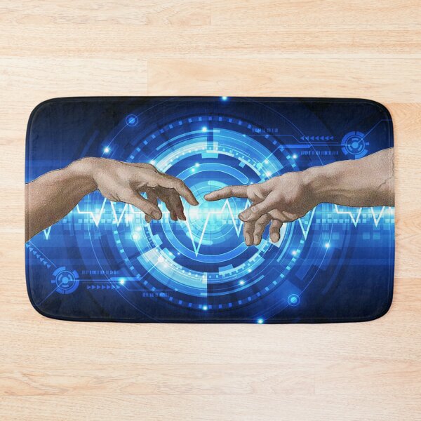 Item preview, Creation of Adam Inspired - Michelangelo Digital Art designed and sold by Roberto Triolo.