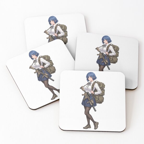 Item preview, Tactical School Girl - Anime Special Ops designed and sold by RAWLIFEGRAPHIC.
