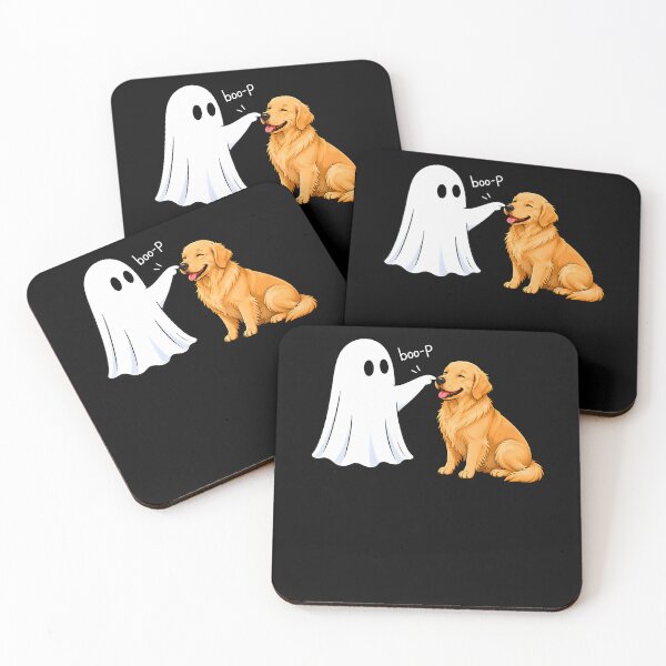 Item preview, Golden Retriever Boo P Ghost Nose Boop Halloween Dog Lover designed and sold by ripgoatclothing.
