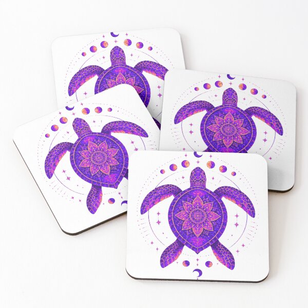 Item preview, Ocean Turtle Mandala – Sea Turtle Sacred Geometry Boho Design designed and sold by ColorNest Designs.