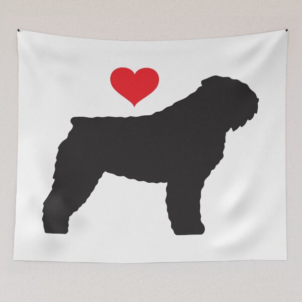 Item preview, Heart of a Bouvier, Bouvier Des Flanders Dog  designed and sold by blackdogshop.