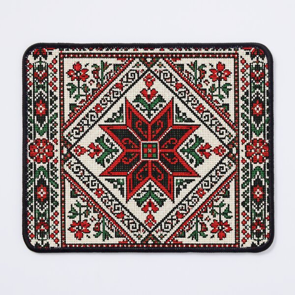 Item preview, Palestinian Embroidery Tatreez Folk Art Pattern designed and sold by BrainCurves.
