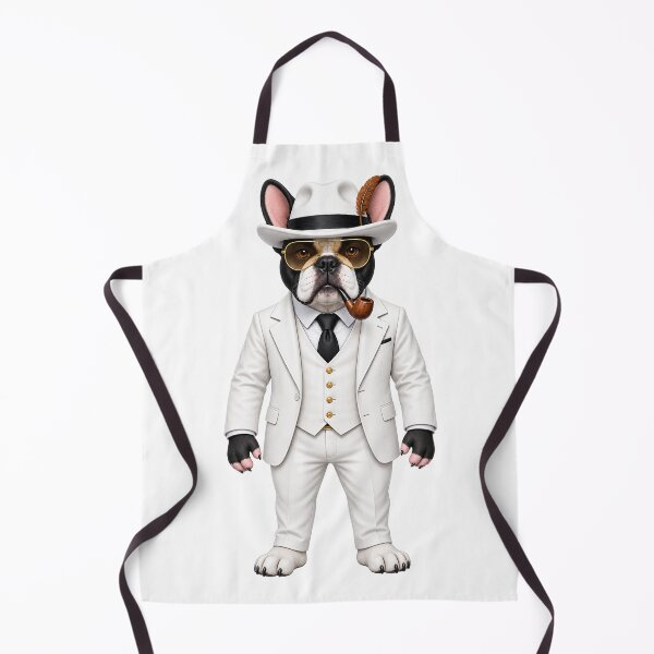 Item preview, French Bulldog Mafia Boss with Pipe designed and sold by donpufanft.