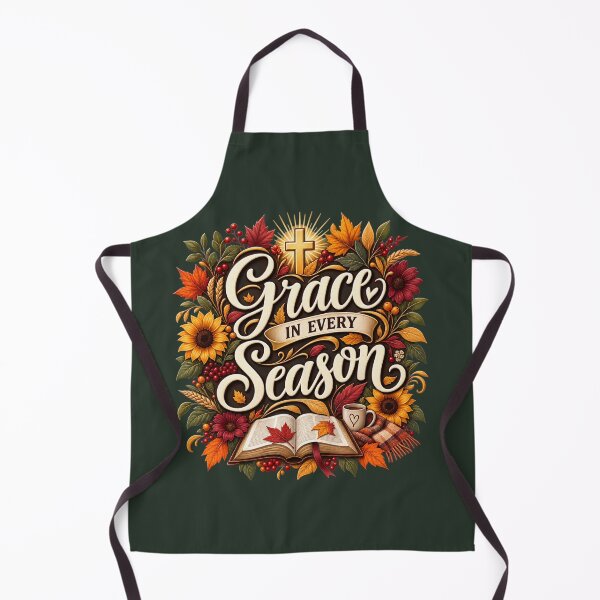 Item preview, Grace in Every Season – Christian Autumn Faith Design designed and sold by astersgraphics.