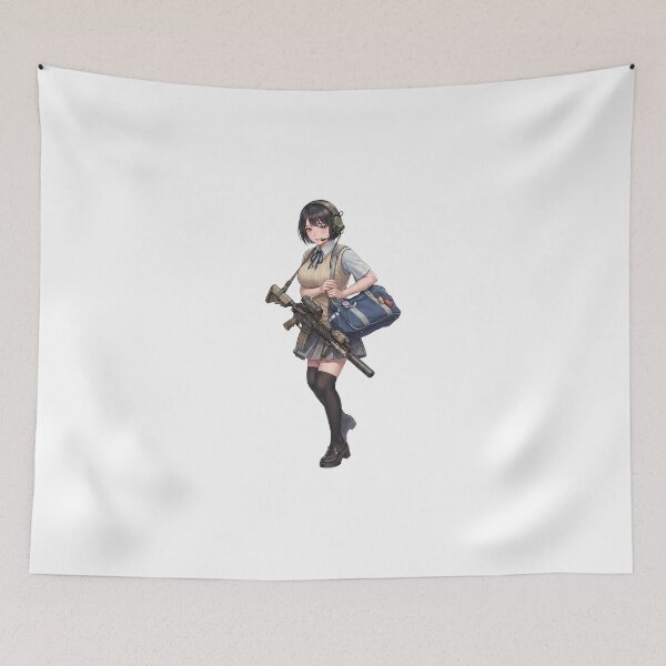 Item preview, Tactical School Girl - Anime Special Ops designed and sold by RAWLIFEGRAPHIC.