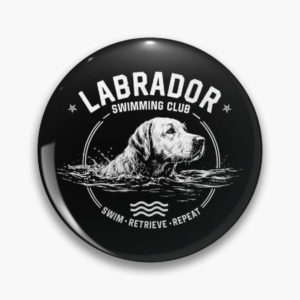 Item preview, Labrador Swimming Club Dog Lover designed and sold by charoen-design.