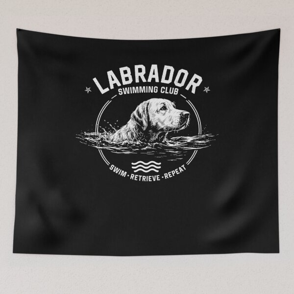 Item preview, Labrador Swimming Club Dog Lover designed and sold by charoen-design.