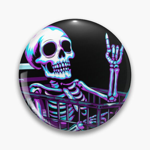 Item preview, Spooky Skeleton Shopping  designed and sold by CasualAfterlife.