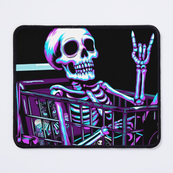 Item preview, Spooky Skeleton Shopping designed and sold by CasualAfterlife.