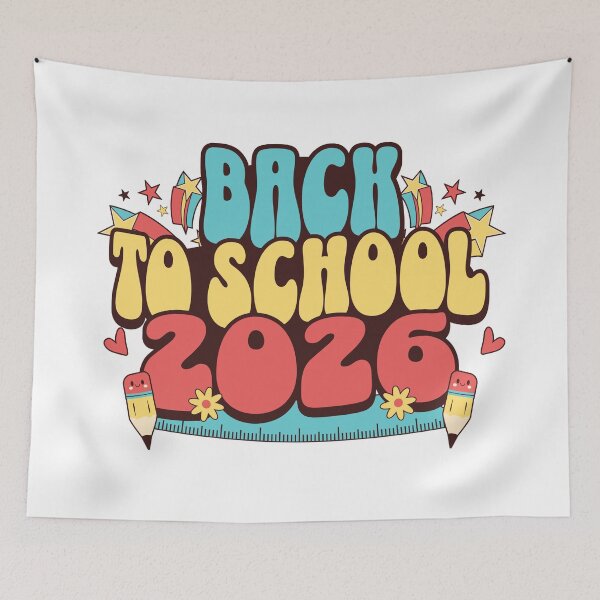 Item preview, Groovy Back to School 2026 Retro Aesthetic designed and sold by Vision Crafted.