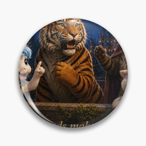 Item preview, Friends Make Every Adventure Magical - Fantasy Animal Art designed and sold by shopevermint.