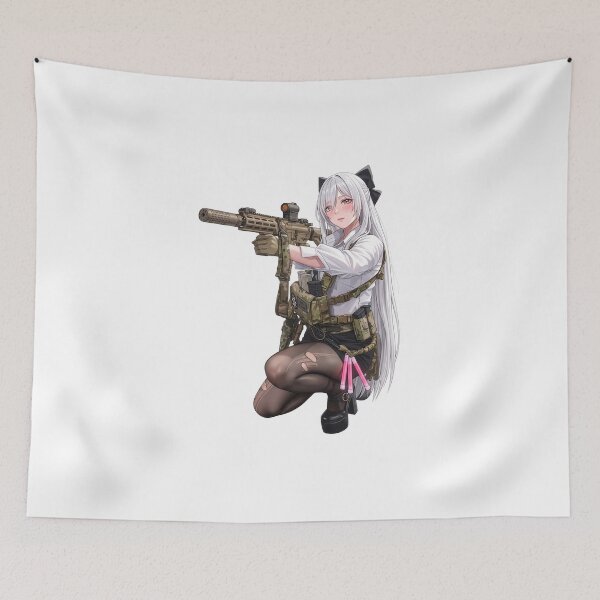 Item preview, Tactical School Girl - Anime Special Ops designed and sold by RAWLIFEGRAPHIC.