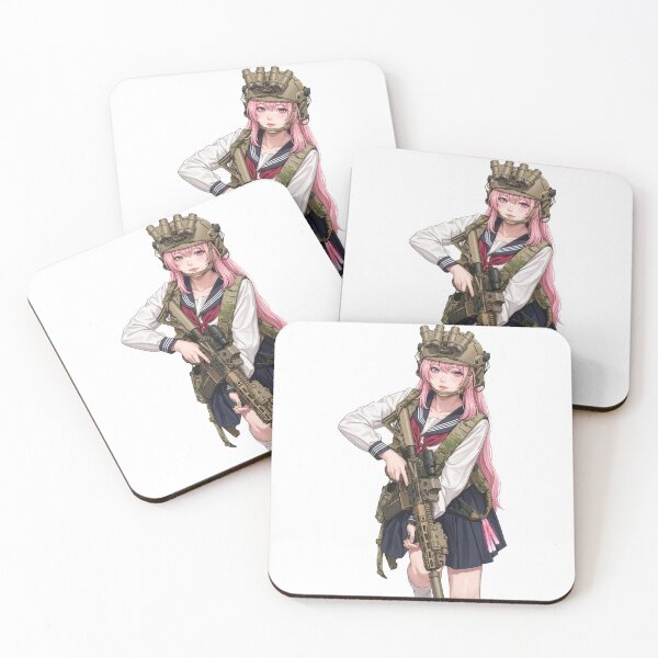 Item preview, Tactical School Girl - Anime Special Ops designed and sold by RAWLIFEGRAPHIC.