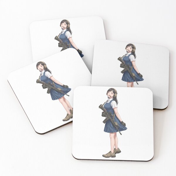 Item preview, Tactical School Girl - Anime Special Ops designed and sold by RAWLIFEGRAPHIC.
