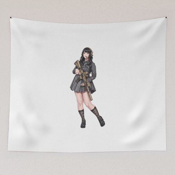 Item preview, Tactical School Girl - Anime Special Ops designed and sold by RAWLIFEGRAPHIC.
