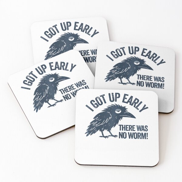 Item preview, Funny Early Bird I Got Up Early But There Was No Worm designed and sold by ripgoatclothing.