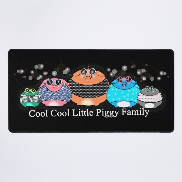 Item preview, Cool Cool Little Piggy Family designed and sold by Shirley cute art .