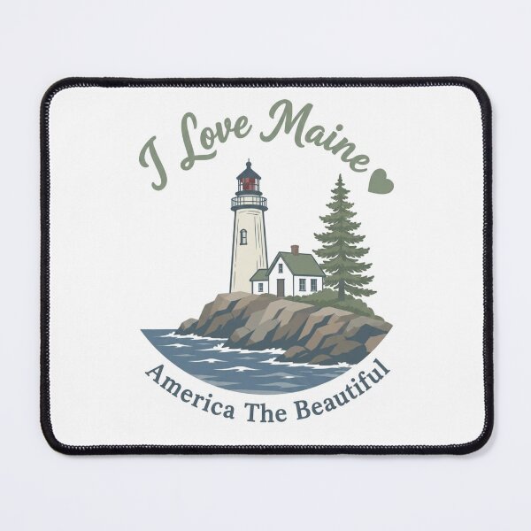 Item preview, America The Beautiful - Maine  designed and sold by Illumine-World.
