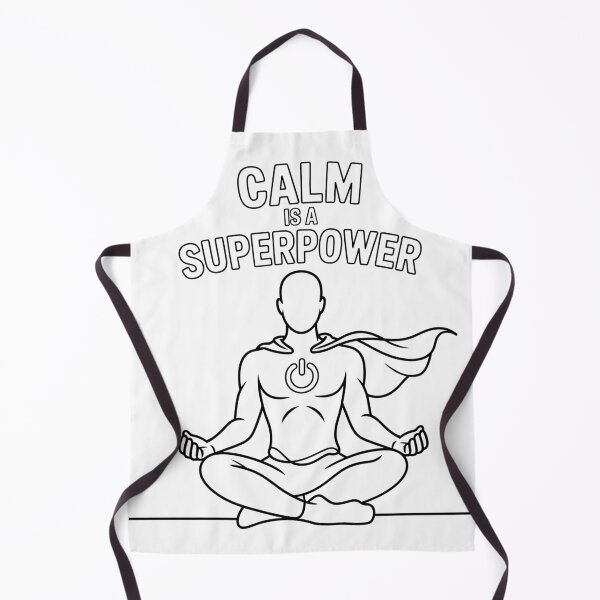 Item preview, Calm Is a Superpower Superhero with Cape for Mindful Living designed and sold by 108stillness.
