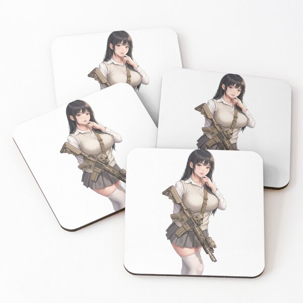 Item preview, Tactical School Girl - Anime Special Ops designed and sold by RAWLIFEGRAPHIC.