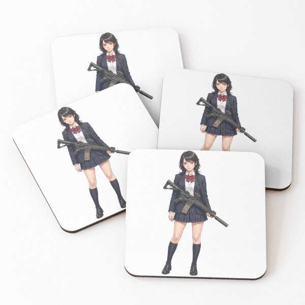 Item preview, Tactical School Girl - Anime Special Ops designed and sold by RAWLIFEGRAPHIC.