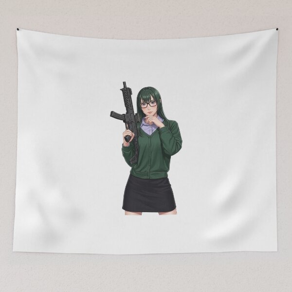 Item preview, Tactical School Girl - Anime Special Ops designed and sold by RAWLIFEGRAPHIC.