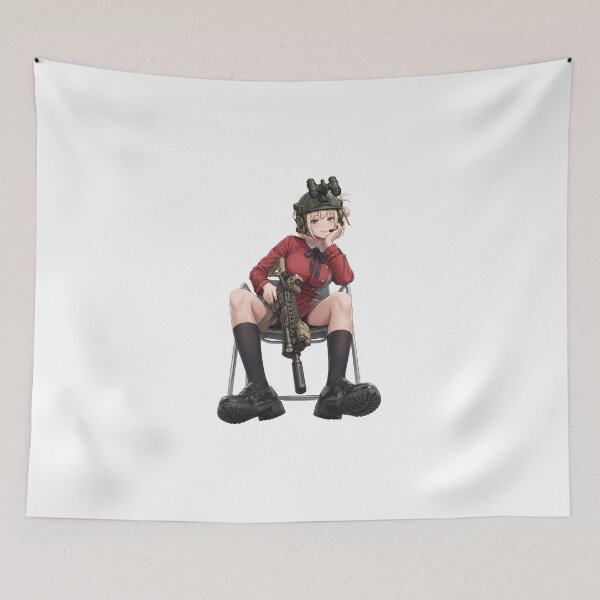 Item preview, Tactical School Girl - Anime Special Ops designed and sold by RAWLIFEGRAPHIC.