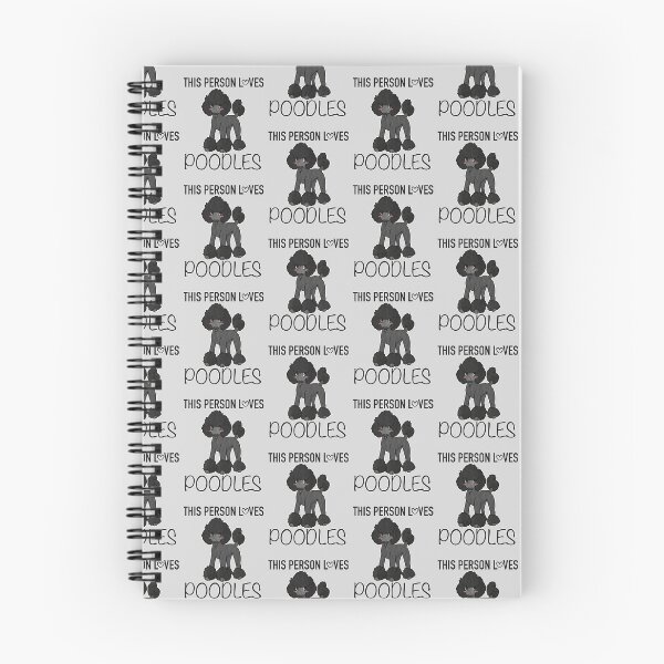 Item preview, This Person Loves POODLES (Natural) designed and sold by Sparklepupfaeri.