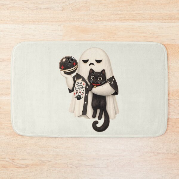 Item preview, Ghost Raccoon Halloween Cat Bowling Ball Sunglasses Spooky designed and sold by SunfullyYours.