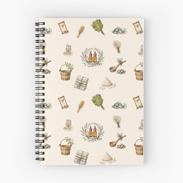 Item preview, Sauna Ritual & Cold Plunge Watercolor Pattern Sauna Accessories designed and sold by Neurospicy Trolls.
