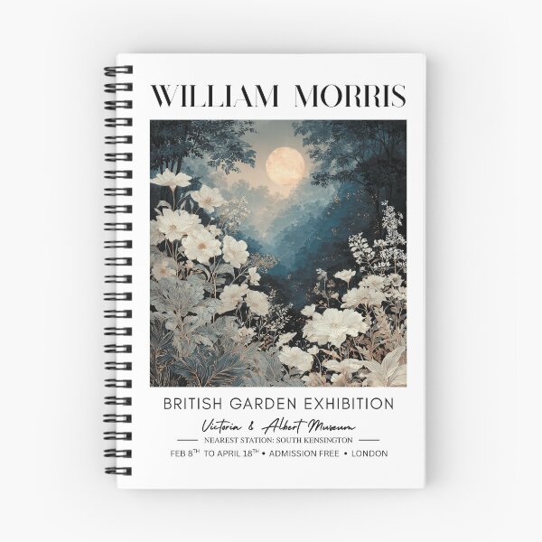 Item preview, Moonlit Garden Nocturne Art Poster designed and sold by GoodOldPrints4.