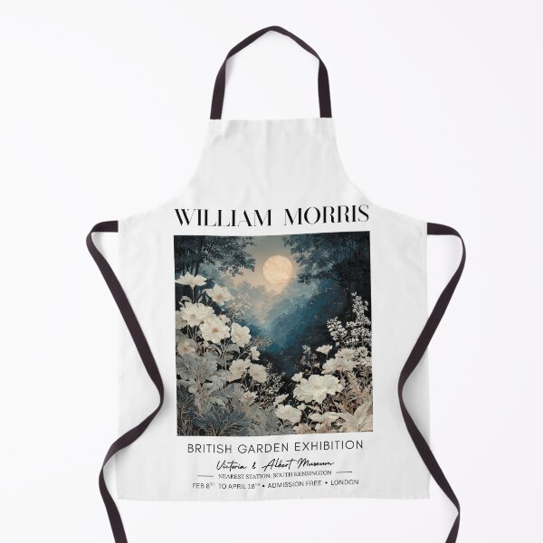 Item preview, Moonlit Garden Nocturne Art Poster designed and sold by GoodOldPrints4.