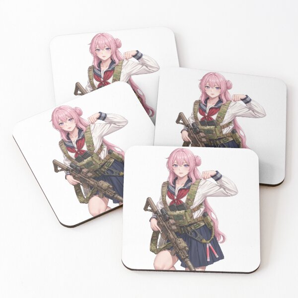 Item preview, Tactical School Girl - Anime Special Ops designed and sold by RAWLIFEGRAPHIC.
