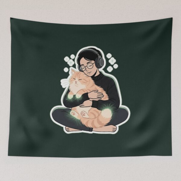 Item preview, Cat Comfort – Healing Hugs & Gentle Purrs designed and sold by Safe Haven Pets.