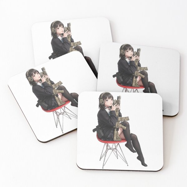 Item preview, Tactical School Girl - Anime Special Ops designed and sold by RAWLIFEGRAPHIC.