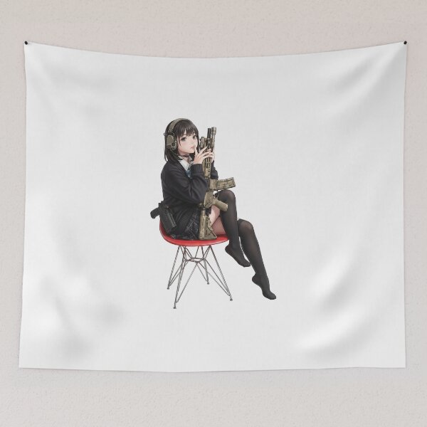 Item preview, Tactical School Girl - Anime Special Ops designed and sold by RAWLIFEGRAPHIC.