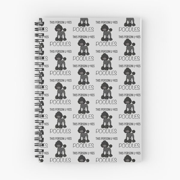Item preview, This Person Loves POODLES (Docked) designed and sold by Sparklepupfaeri.