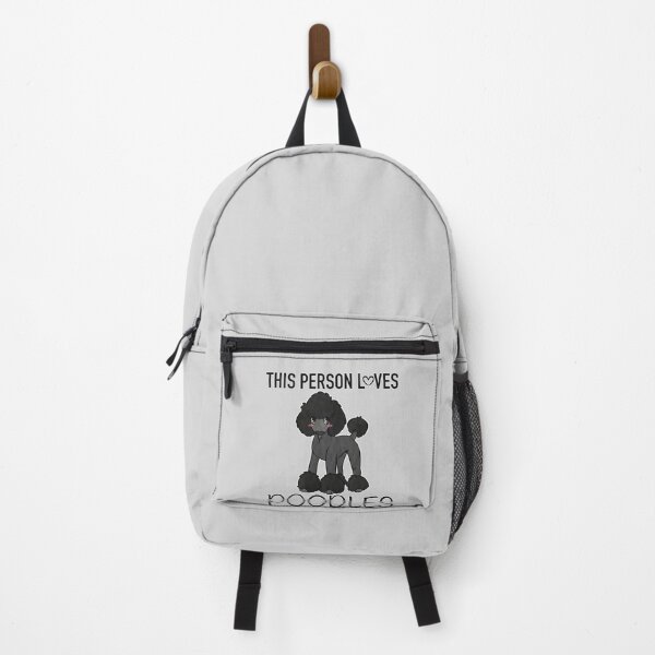 Item preview, This Person Loves POODLES (Docked) designed and sold by Sparklepupfaeri.