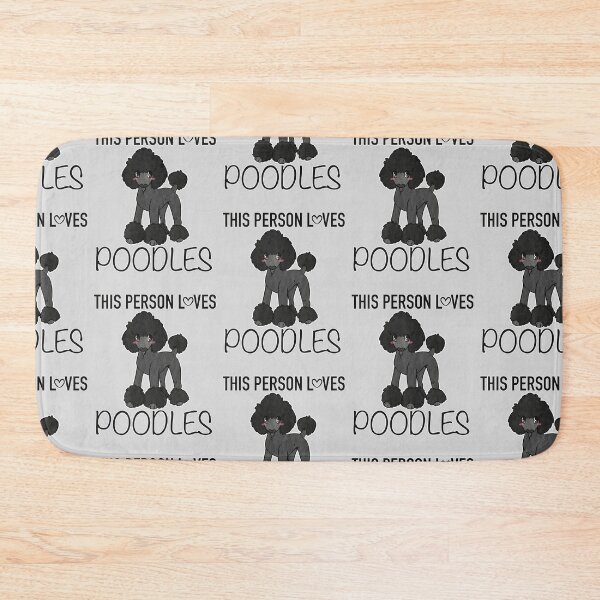 Item preview, This Person Loves POODLES (Docked) designed and sold by Sparklepupfaeri.